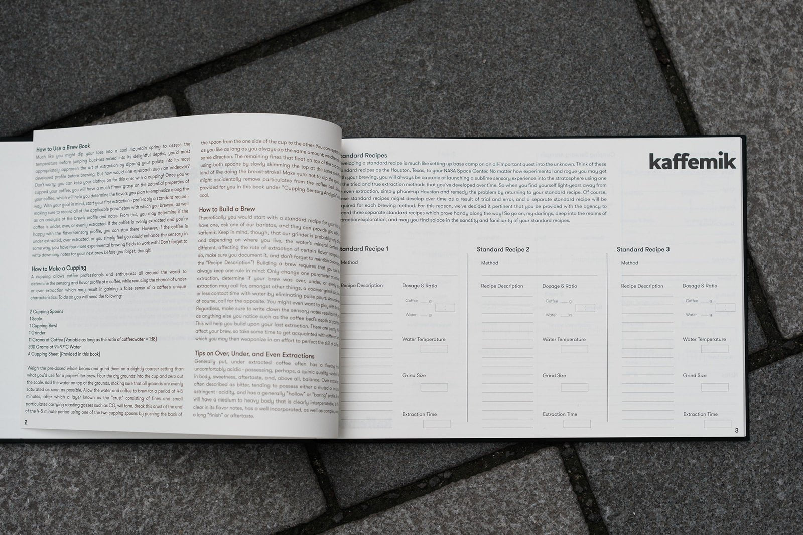COFFEE BREW BOOK - Limitierte Auflage - kaffemikKAFFEMIKGeschenksideen
