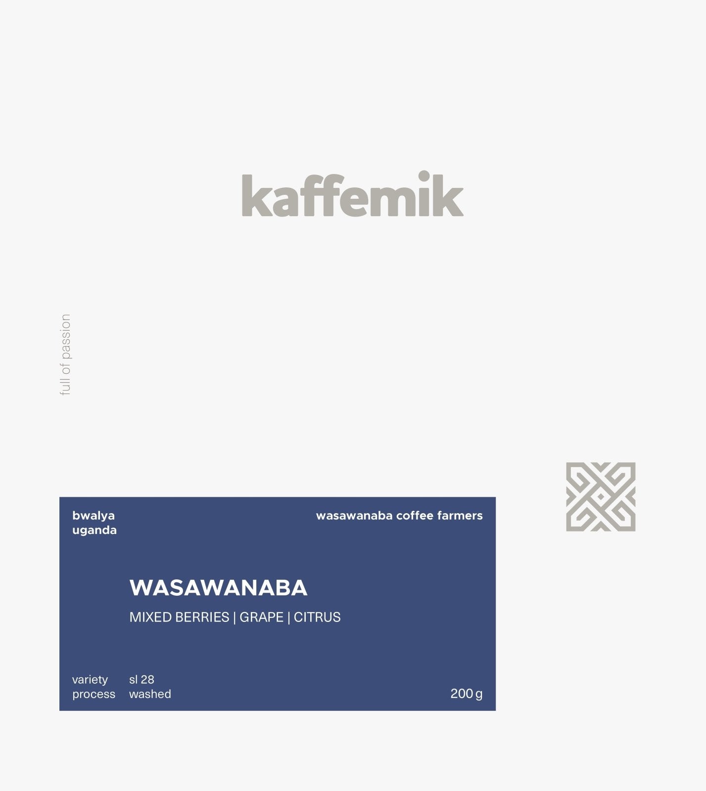 WASAWANABA | Uganda | Washed - kaffemikMIXED BERRIES | GRAPE | CITRUSKaffeebohnen